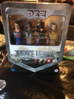 Justice League Pez collectors set