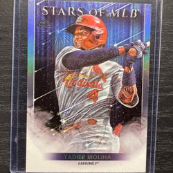 2022 Topps Stars Of MLB Gloss Yadier Molina Baseball Card #19