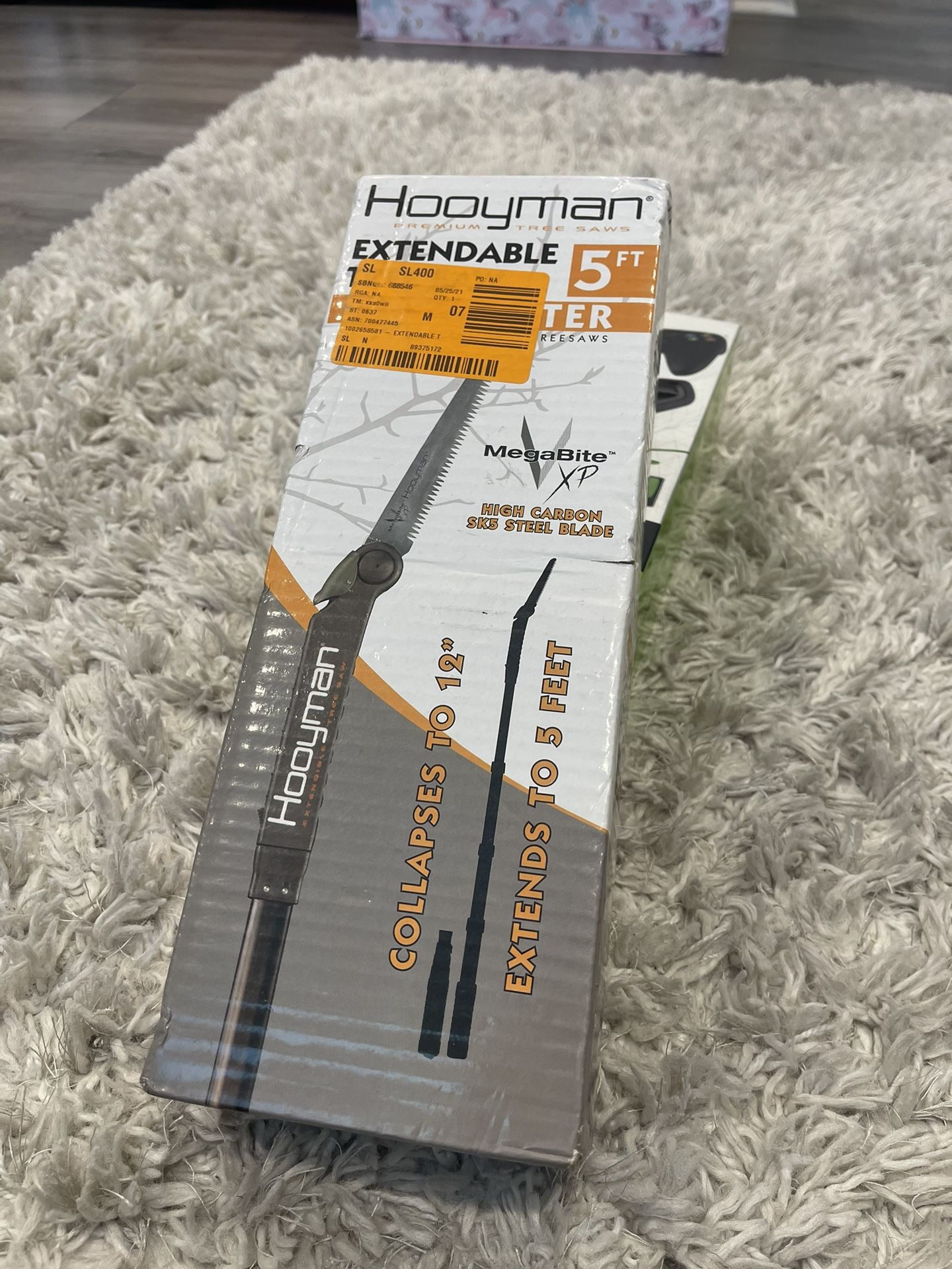 Hooyman Extendable Tree Saw with Compact Design