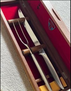 Vintage Legendary Gerber Carving Set