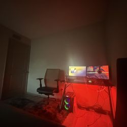 Pc+monitor And Gaming Keyboard And Mouse For Sale 