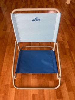 QUEST Portable Folding Chair Blue
