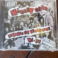 Motley Crue Decade of Decadence CD NEW