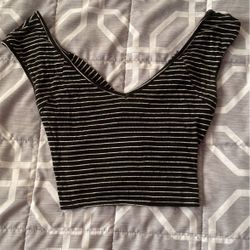 Striped Crop Top
