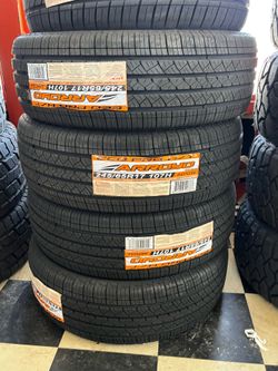 ✔️📲245/65/17 vendo set de llantas nuevas arroyo