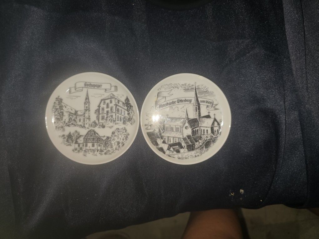 Miniature Souvenir Plates From Germany