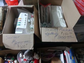 Estate sale inside and out