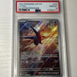 Latios Illustrator Rare PSA 10 203/191