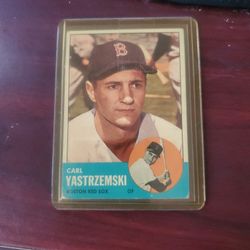 1963 CARL YASTRZEMSKI HOF