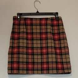 Small Plaid Skirt