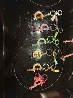 Land lards Name Tags And Handmade Keychains 