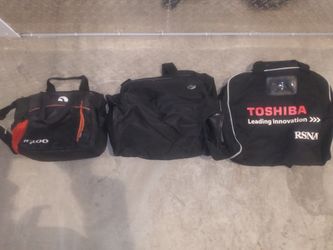 Briefcase and bags