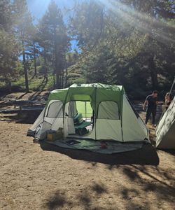 Large Green Family Camping Tent