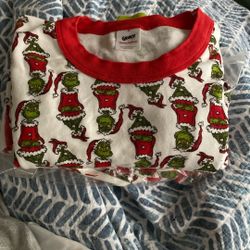 Men’s XL Organic Cotton Hannah Anderson Grinch Pjs