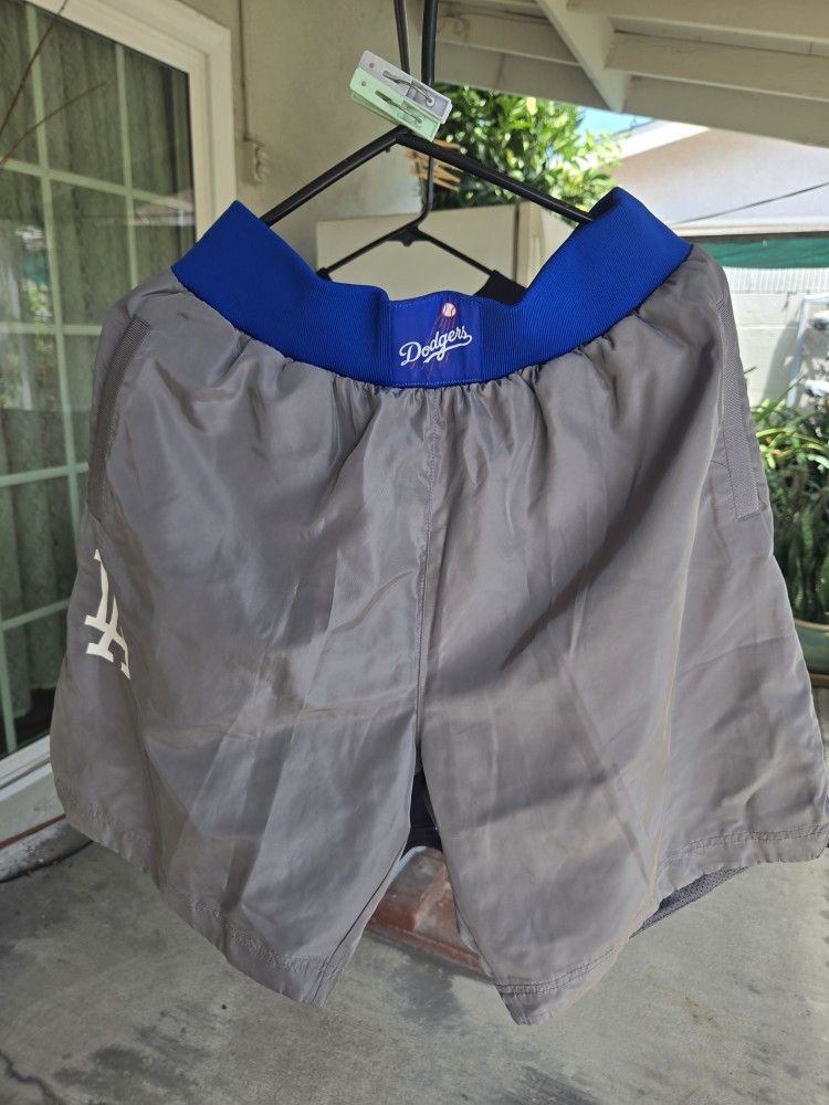 BNWT Mitchell N Ness Dodgers Insignia Shorts Medium