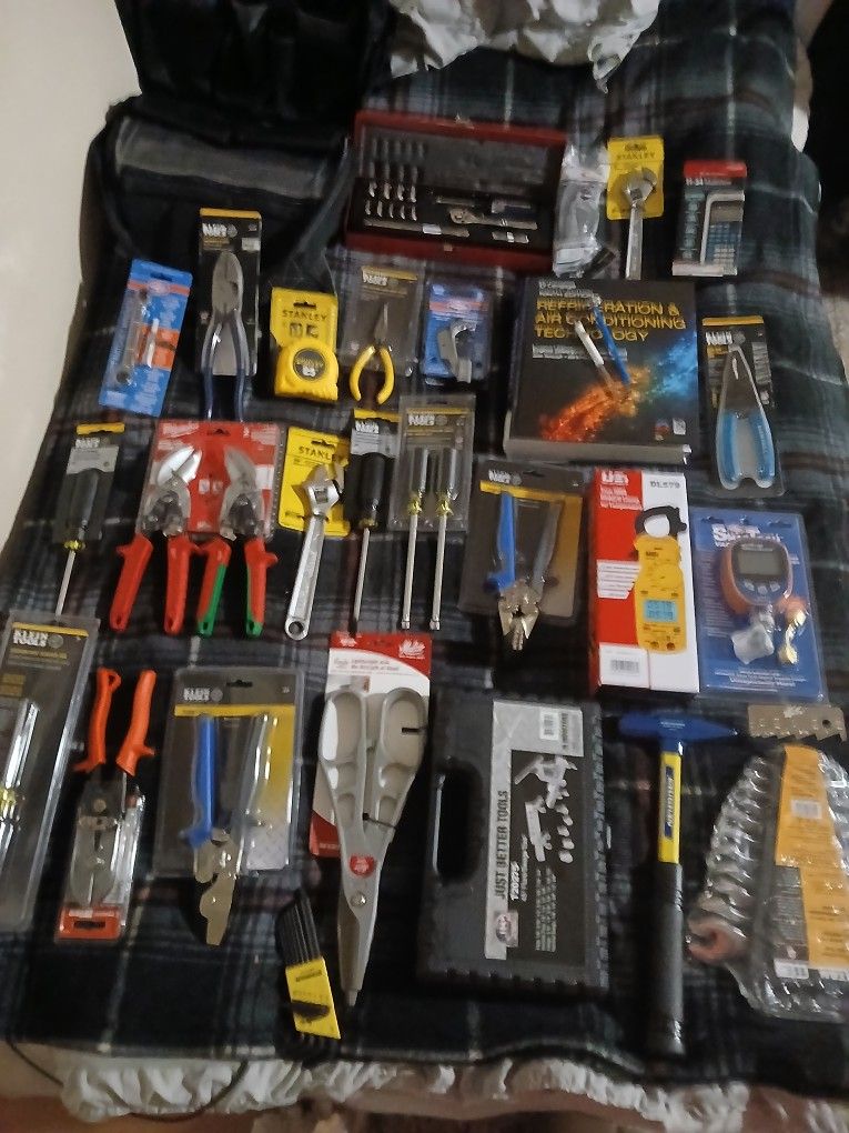 NEW!!!!! Hvac Tools Sold Individually, Cover Photo Share All Tools Available.