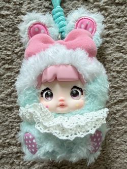 Nommi Baby Sweetheart Bunny Mint | Rotatable Eyes