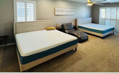 2 King Beds with Mattresses (Take one or both!)