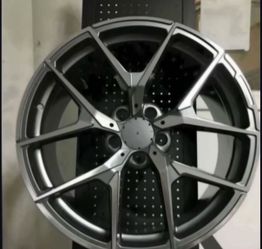 17" Mercedes-Benz Wheels - Gunmetal Machined 5-Spoke - $39 Down