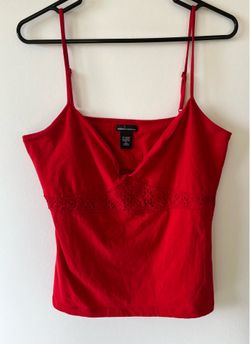 Moda International Red Camisole XL