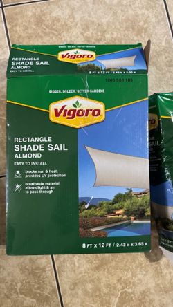 Rectangle Shade sail Almond