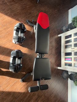 Bowflex workout bench