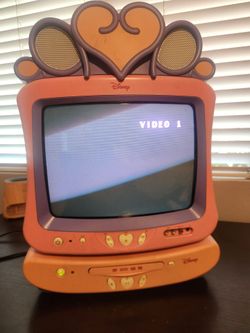 Disney Princess CRT TV with DVD Player