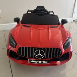 Electric Mercedes AMG Ride-On Car for Kids in Excellent Condition