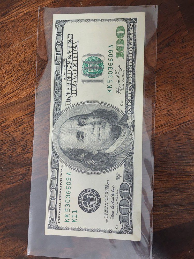 100 Dollar Offset Bill