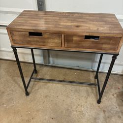 Small Wood Desk $25