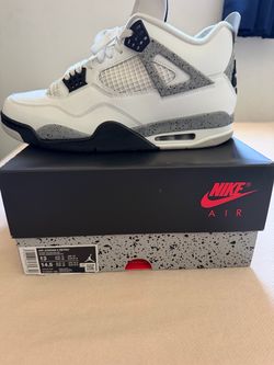Air Jordan 4 Retro White Cement Size 13
