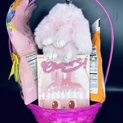 Authentic Labubu Double Walled Glass Easter Basket