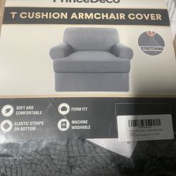 Gray Sofa Chair Cover (never used)