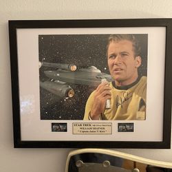William Shatner Star Trek Signed Autograph