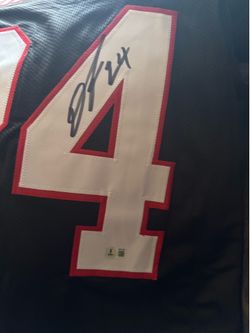 Devonta Freeman autographed jersey
