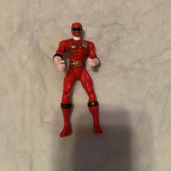 Vintage Bandai Mighty Morphin Power Ranger Wild Force Red Ranger 2001