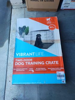 Vibrante Life Dog Training Crate