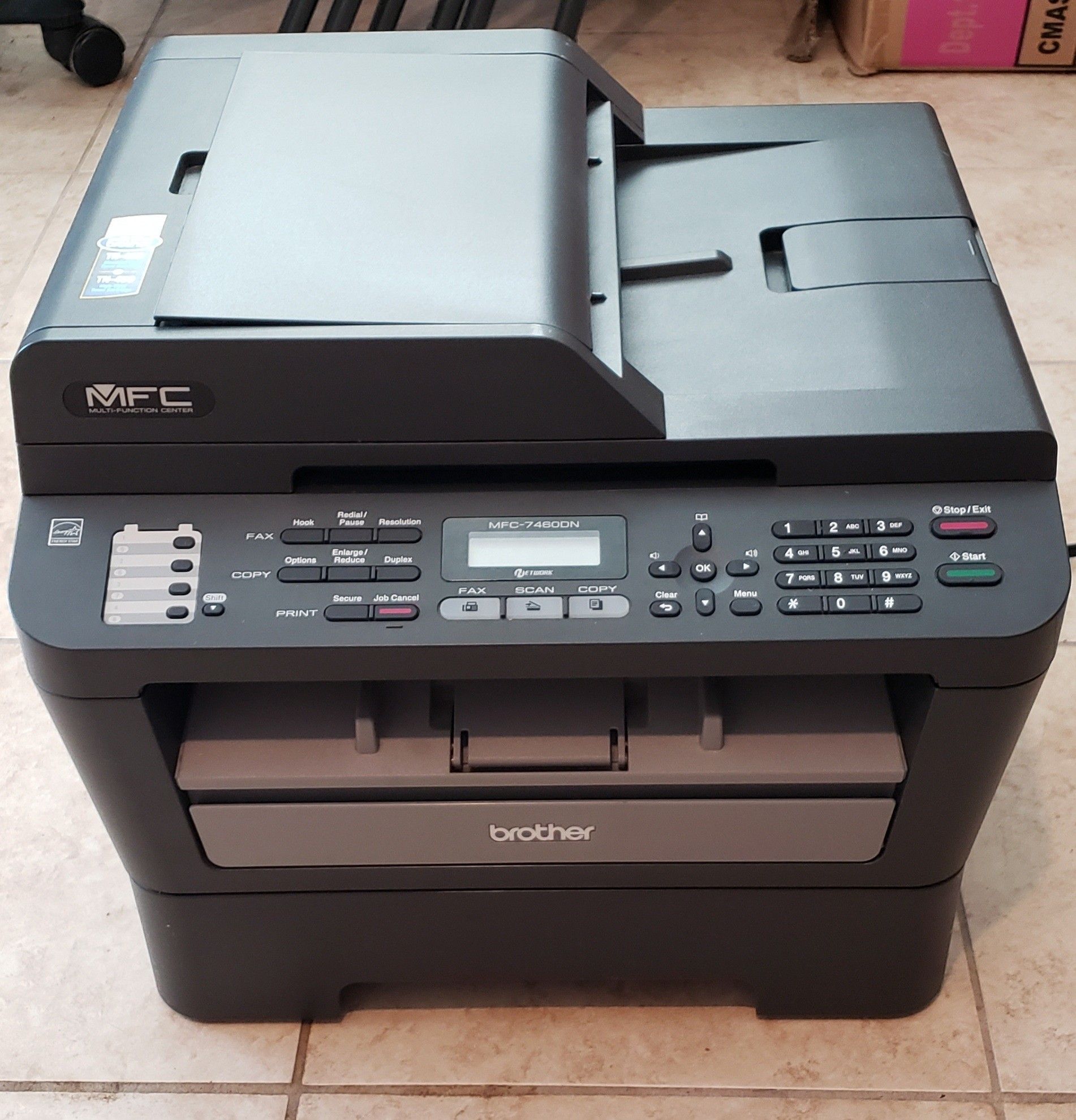 Brother printer MFC-7460DN (TN-420 or TN450 toner)