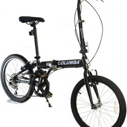 Columba Folding Bike - Actual Bike Not Shown But Exactly The Same