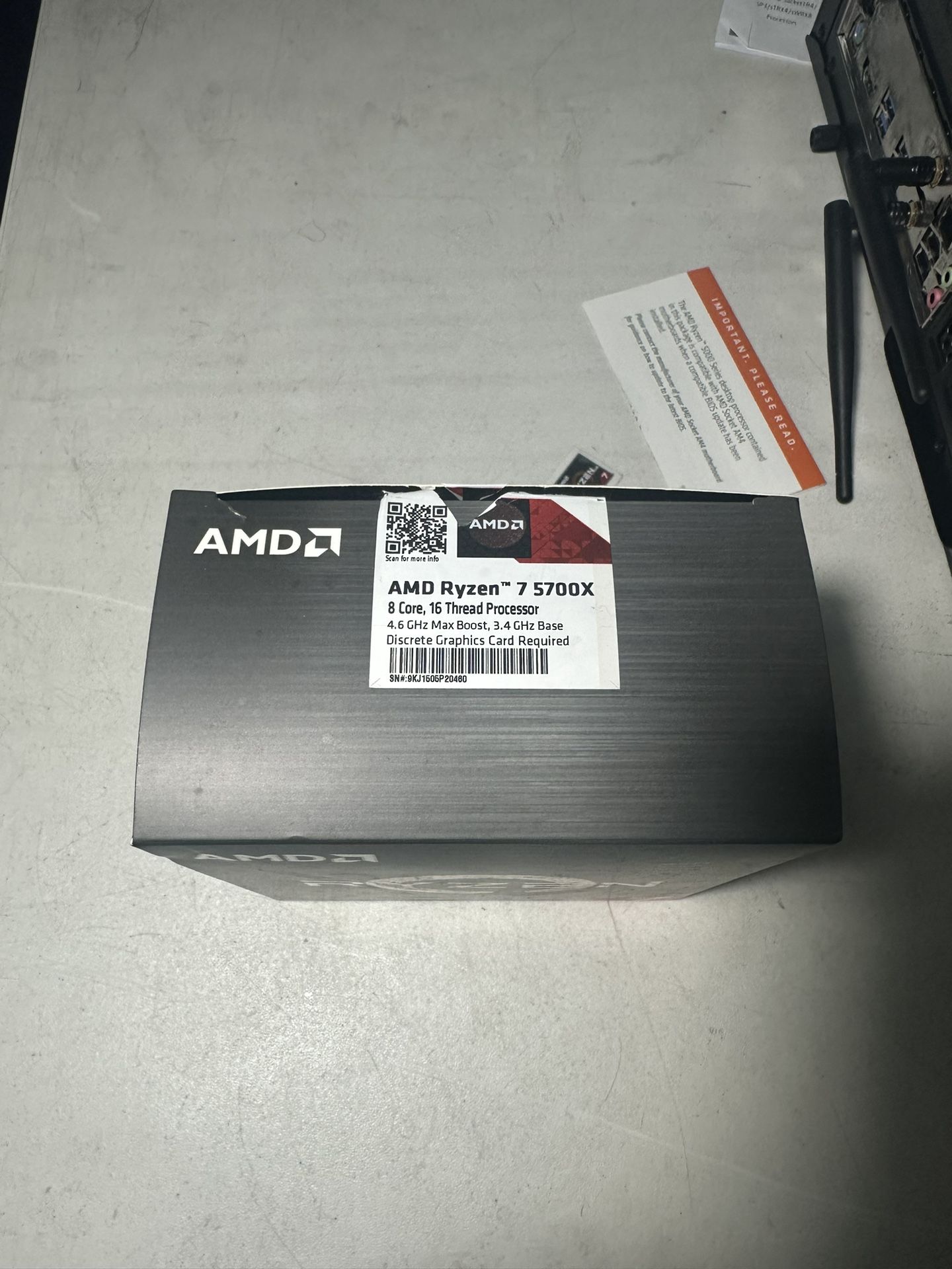 AMD 5700x, Cooler, And 32gb RAM
