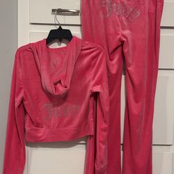 Juicy Couture Tracksuit (Hot Pink)- Size Medium & large available: BRAND NEW