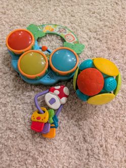 Bright starts baby toy bundle