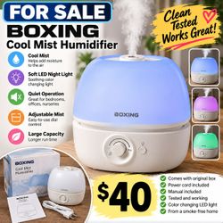 Boxing Humidifier with remote