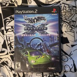Hot Wheels Velocity X PS2 