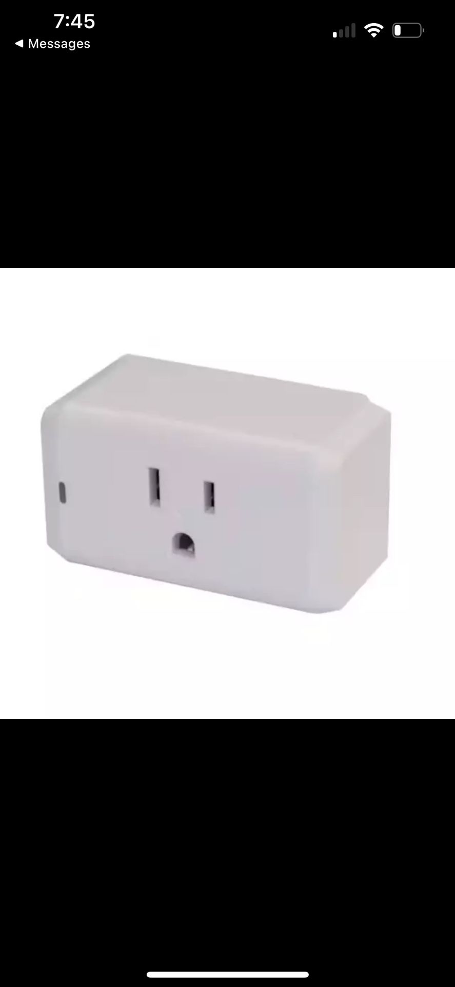 Fiberon Smart Home Outlet Model MK110