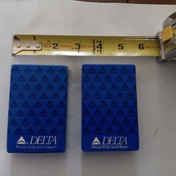 Delta Airlines Cards New Unopened 2 Decks