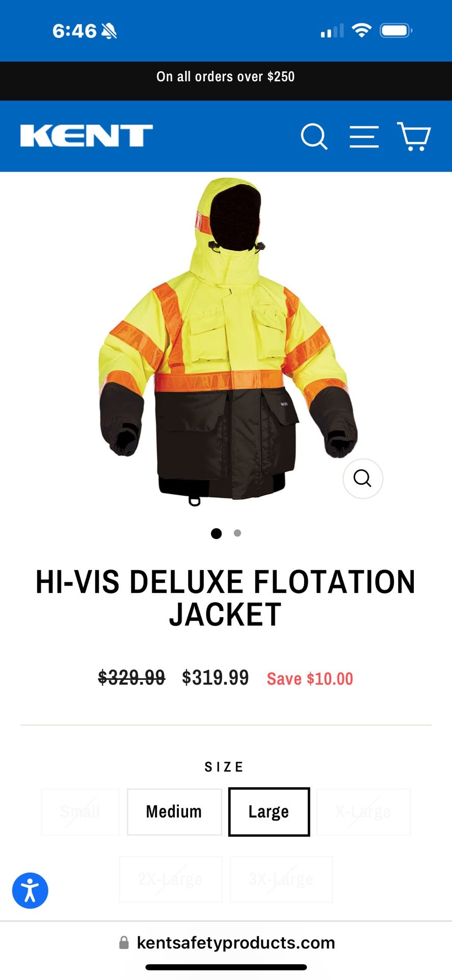 Hi Vis Floatation Jacket