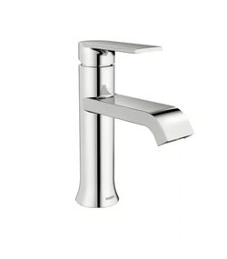 MOEN
Genta Single Handle Single Hole Bathroom Faucet with Drain Kit Included in Chrome