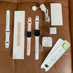 Apple Watches Pair Full Set for sell ,Perfect couple or anniversary, social gift.