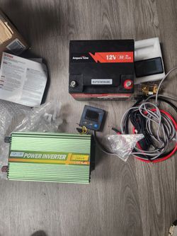 Inverter/battery combo